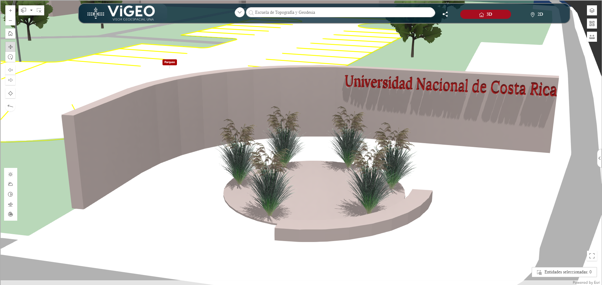 Proyecto de Graduación: Visor en 3D del Campus Omar Dengo de la Universidad Nacional